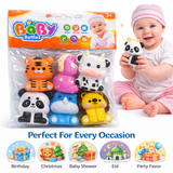 Baby Cute Animal Rattle Set |6 PCS