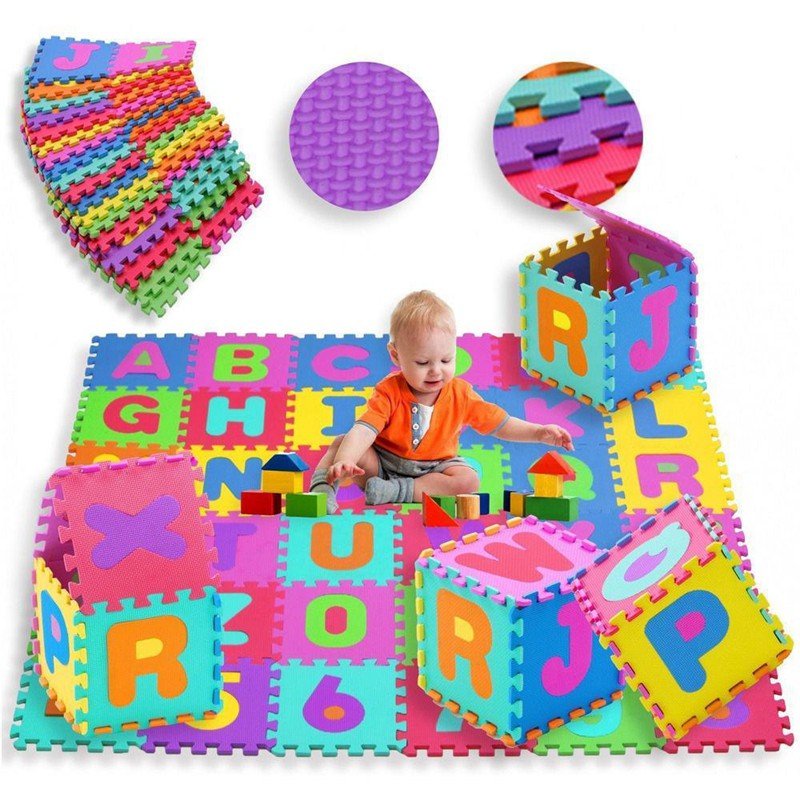 Baby Educational Play Mat | 36 Pc