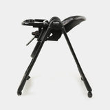 Baby Feeding High Chair with Height Adjustment, Safety Belt & Removable Tray