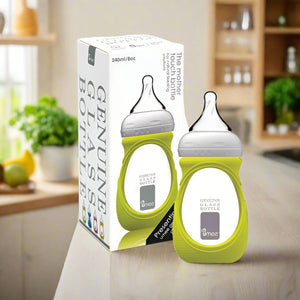 Baby Glass Feeder – Easy, Clean & Baby-Friendly Feeding|240ml
