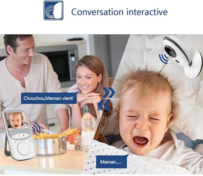 Baby Monitor Camera – Clear View &  Peace of Mind Anywhere