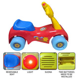 Baby Musical Ride-On Scooter Car – Interactive Push Car for Toddlers with Lights & Sounds