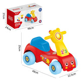 Baby Musical Ride-On Scooter Car – Interactive Push Car for Toddlers with Lights & Sounds