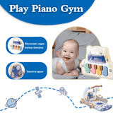 Baby Pedal Piano Playgym + Walker with Hanging Toys