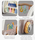 Baby Pedal Piano Playgym + Walker with Hanging Toys