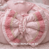 Baby Pink Cloud Reversible Premium Baby Round Cot & Play Mat