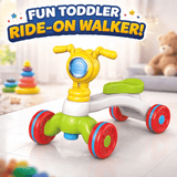 Baby Ride-On Push Walker – Colorful Balance & First Steps Buddy