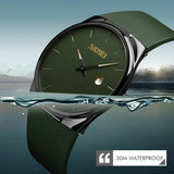 SKMEI 2177 Fashion Waterproof Quartz Movement Men's Wristwatch