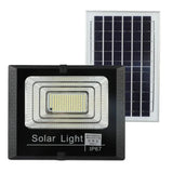 Solar LED Flood Light 100W Spotlight IP65 Waterproof with Remote Control & Adjustable for Outdoor