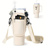 Stanley 40oz Tumbler Carrier  – Adjustable Strap & Phone Pocket
