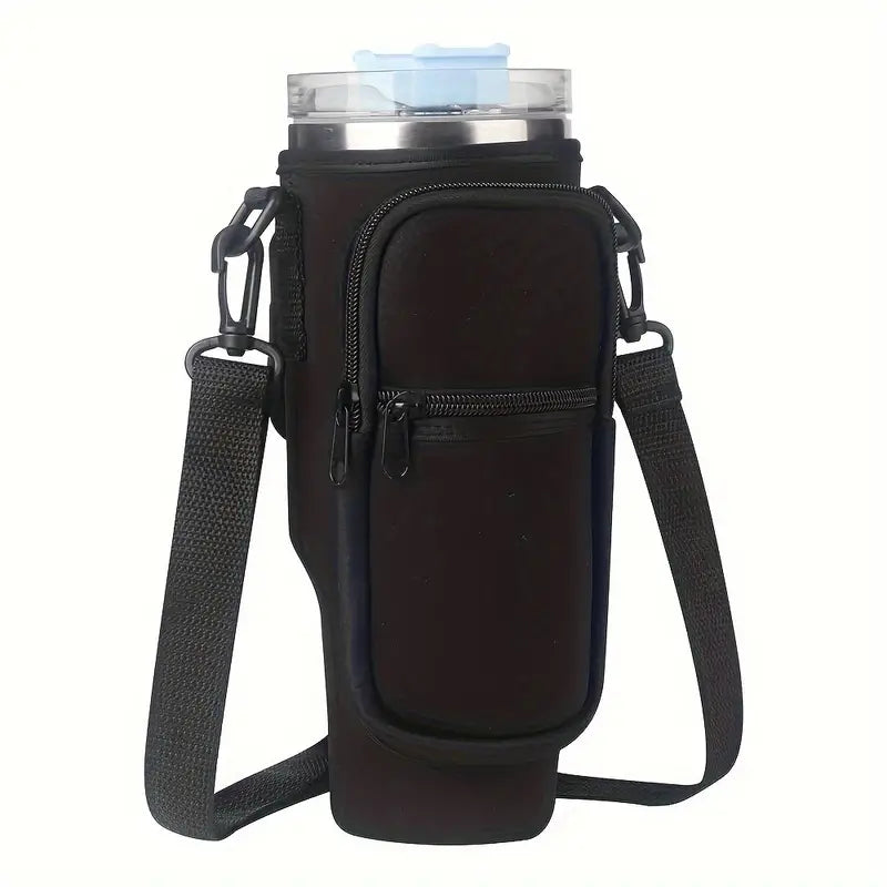 Stanley 40oz Tumbler Carrier  – Adjustable Strap & Phone Pocket