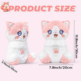 Breathing Musical Plush Cat with Soft Light – Calming Sleep for Kids
