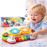 Bright Beats Musical Play Piano Drum – Light & Sound Activity Station for Toddlers