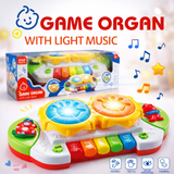Bright Beats Musical Play Piano Drum – Light & Sound Activity Station for Toddlers