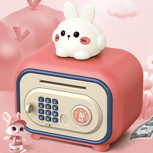 Bunny Money Saving Box – Automatic Password Piggy Bank with Music & Lights