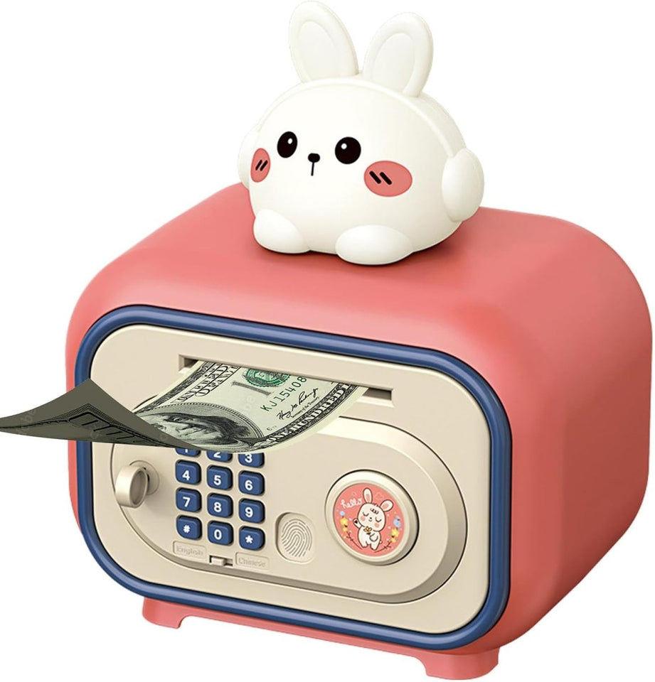 Bunny Money Saving Box – Automatic Password Piggy Bank with Music & Lights