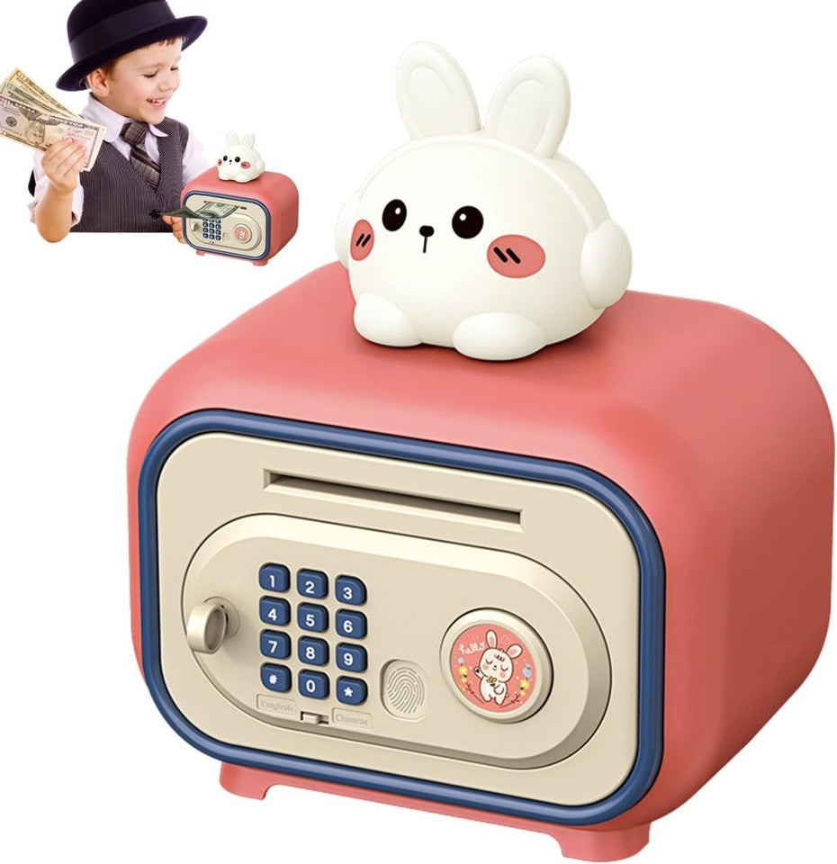 Bunny Money Saving Box – Automatic Password Piggy Bank with Music & Lights
