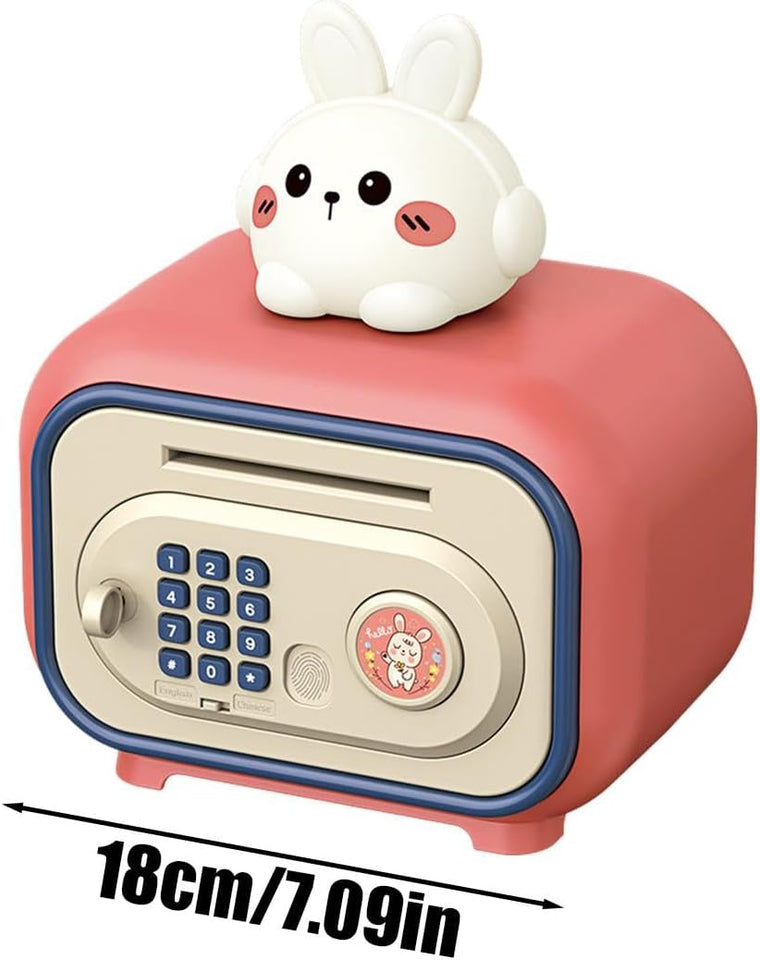 Bunny Money Saving Box – Automatic Password Piggy Bank with Music & Lights