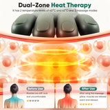 4D Simulated Human Hand Massager with Five Fingers, Electric Deep Tissue Massage Cushion, Wireless USB Rechargeable Portable Device for Neck, Shoulders, Back, Arms, And Legs