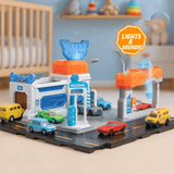 🚗✨ Car Wash Service Center – With Lights & Sounds!