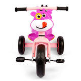 Cute Moo Face Tricycle For Toddlers