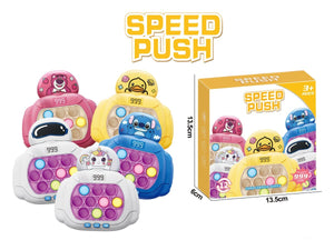 Cartoon-Themed Light-Up Pop It Game for Kids