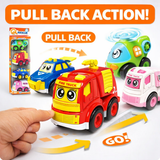 City Cartoon Rescue Mini Emergency Vehicles Set