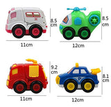 City Cartoon Rescue Mini Emergency Vehicles Set
