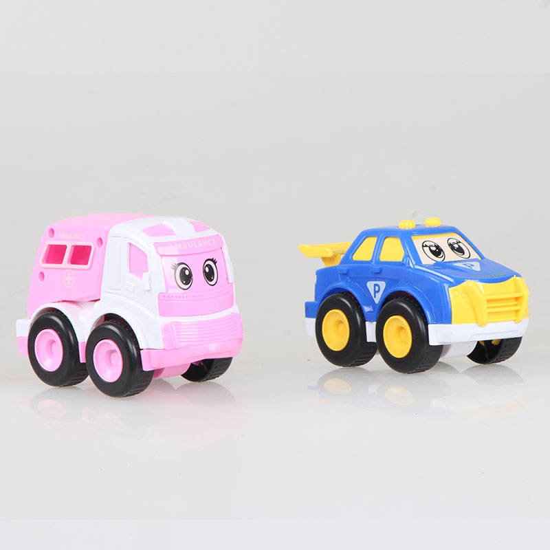 City Cartoon Rescue Mini Emergency Vehicles Set