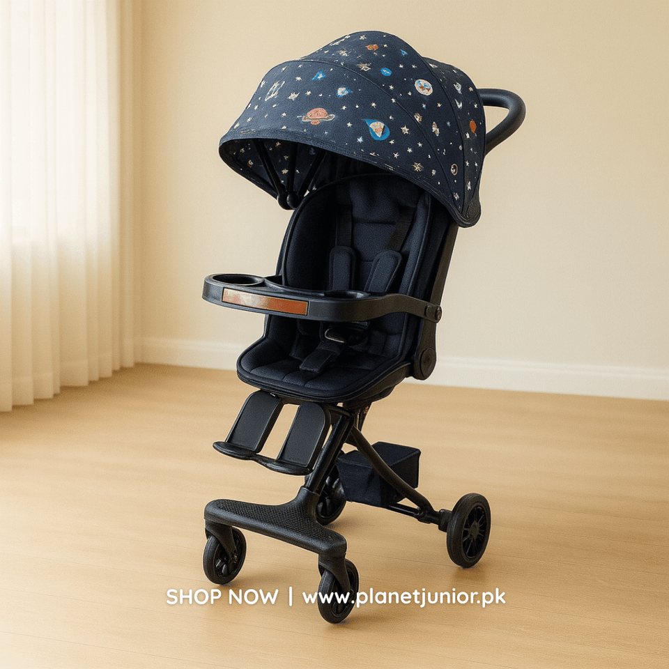 ComfortRide Baby Stroller – Safe, Adjustable & Easy to Handle