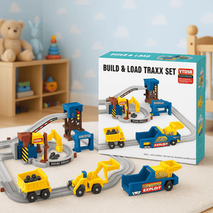 🚧 Construction Quarry Engineering Track Set