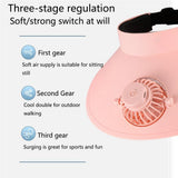 Cool Breeze Rechargeable Fan Cap