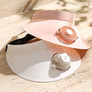 Cool Breeze Rechargeable Fan Cap