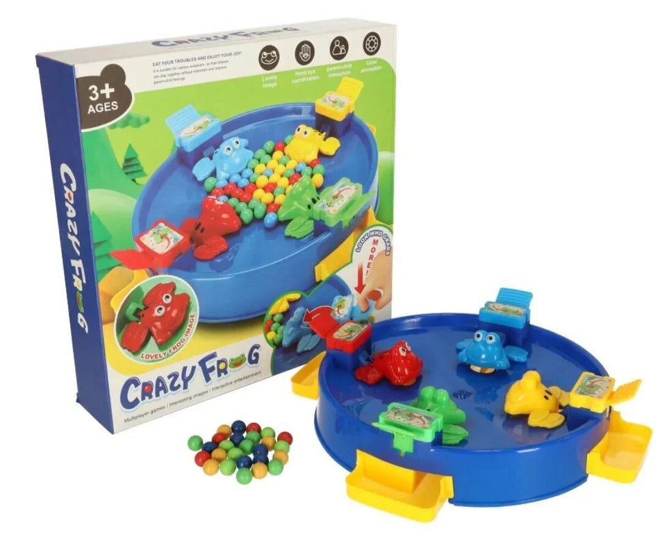 Crazy Frog Action Board Game – Fast Pressing Family Fun Game