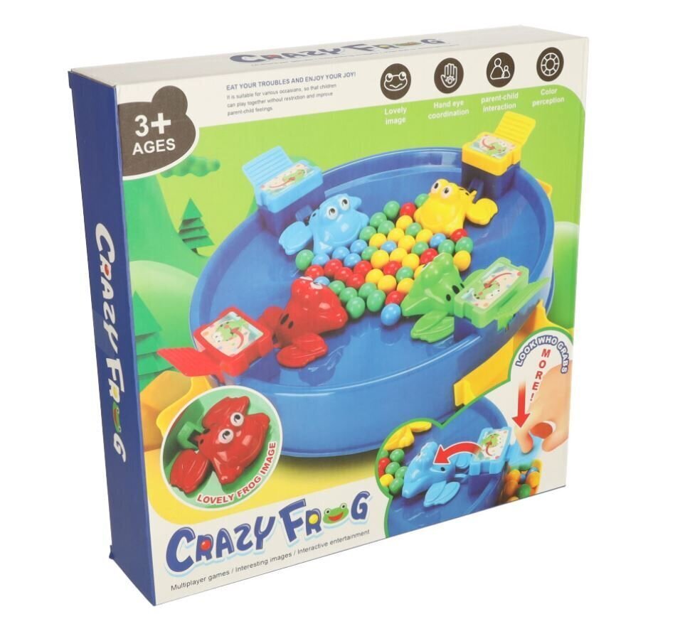 Crazy Frog Action Board Game – Fast Pressing Family Fun Game
