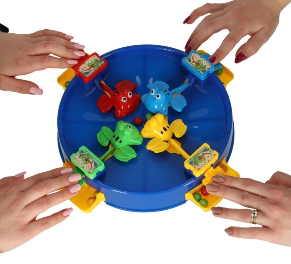 Crazy Frog Action Board Game – Fast Pressing Family Fun Game