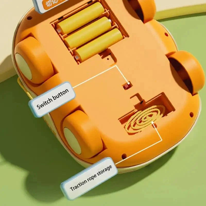 Cute Rabbit Mobile Phone Car – Musical Learning Car for Toddlers