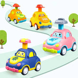 🚗 Cute Wind Up Cartoon Car – Friction Press & Go