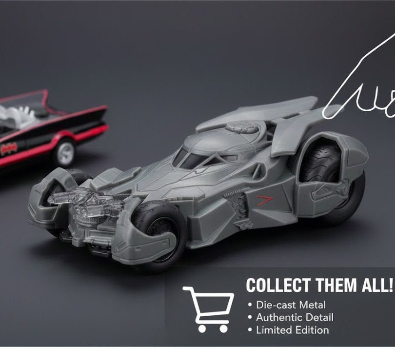 DC Legacy Series 2 Pack Lights and Sounds Bat mobile