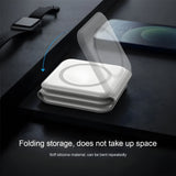3-in-1 Foldable Wireless Charging Pad – Fast Charging – Portable Travel Charging Station