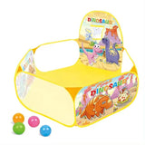 Cute Dinosaur Pop Tent Play Area