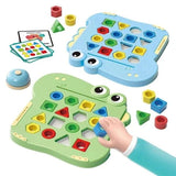 Dinosaur Shape Pairing Board – Early Learning Matching Game for Kids