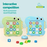 Dinosaur Shape Pairing Board – Early Learning Matching Game for Kids