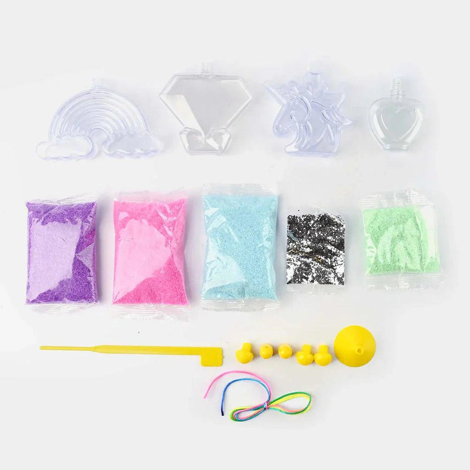 DIY Glitter & Glow Magical Sand Art Kit