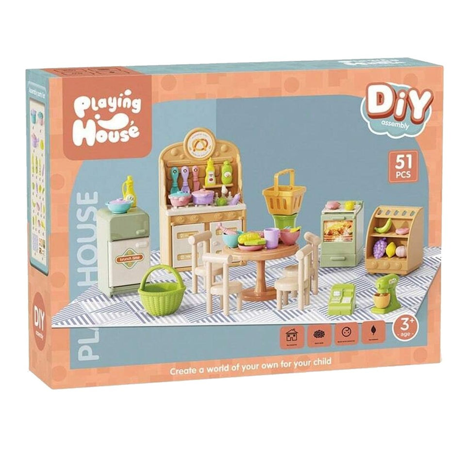 DIY Kitchen Accessories Set | 51 Pcs