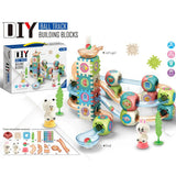 🧩 DIY Rolling Ball Track Building Blocks Set