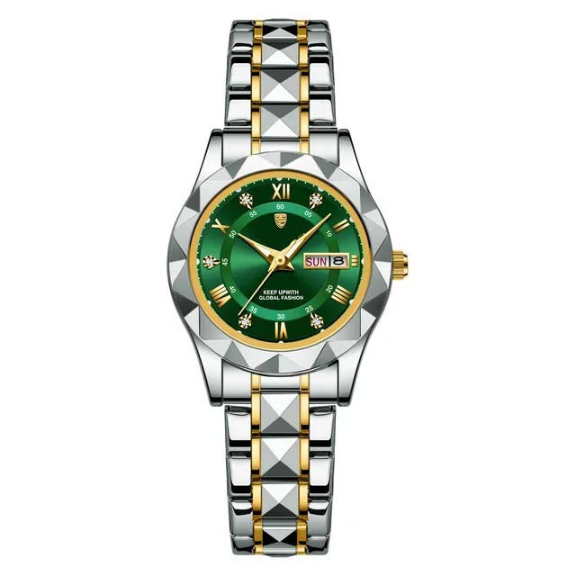 Dinar Brand Ladies Luxury New Fashion Stainless Steel Waterproof Watch