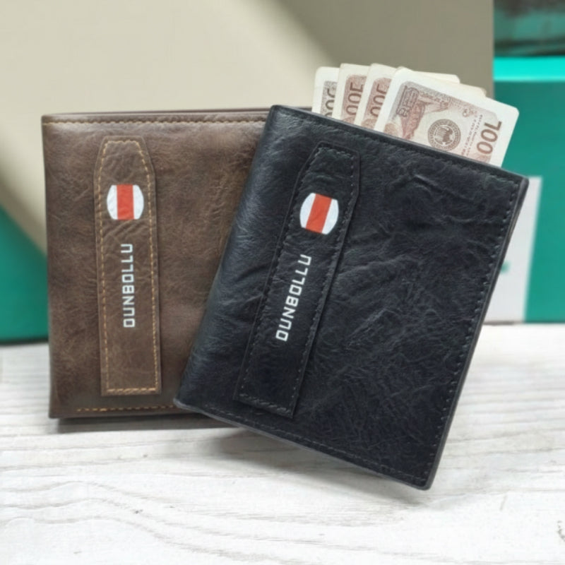 WESTAL Business Short Leather Wallet, cardholder