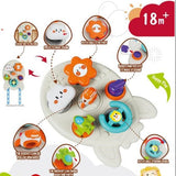 Early Education Space-Themed Busy Board Steering for Little Explorers