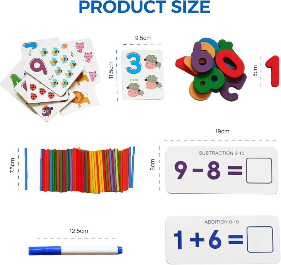 Early Math Learning Kit – Numbers, Counting &  Problem-Solving Set